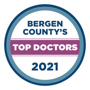 Award - Bergen County's Top Doctors 2021